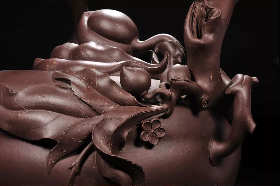 10種最美花器提梁壺，精美別致雕花紫砂壺!