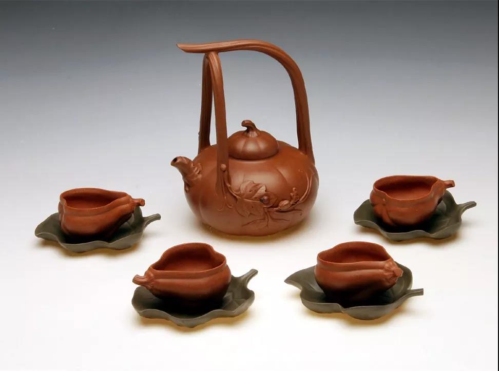 10種最美花器提梁壺，精美別致雕花紫砂壺!