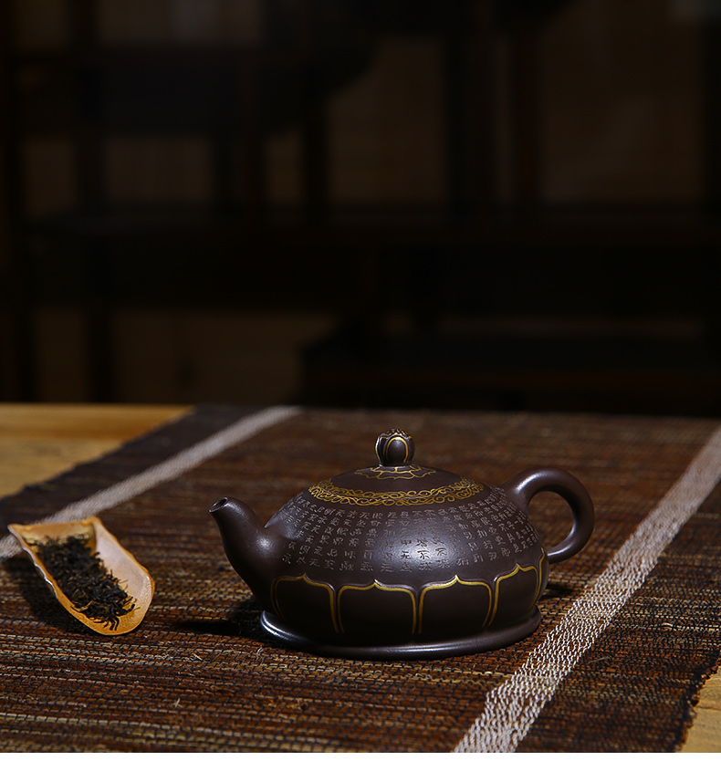 佛系紫砂壺，禪意靜心紫砂壺