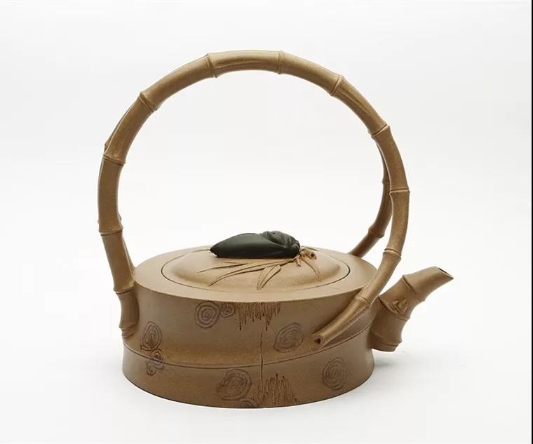 10種最美花器提梁壺，精美別致雕花紫砂壺!