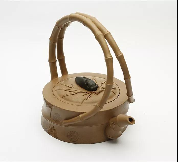 10種最美花器提梁壺，精美別致雕花紫砂壺!